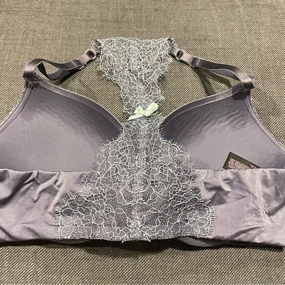 Victoria’s Secret Silver Racer Back 32C Bra - Picture 2 of 3